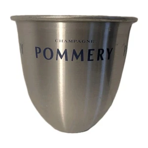 Pommery Silver Champagne ice Bucket Wine Cooler Party Table Ware  - Foto 1 di 10