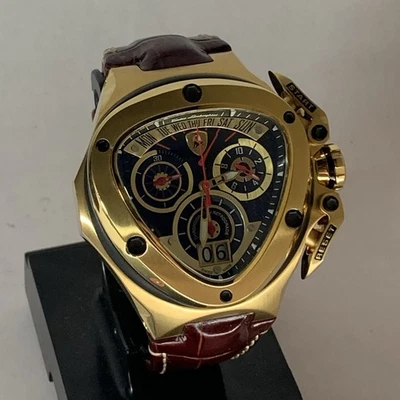 Tonino Lamborghini 3011 Spyder Watch Chronograph Black Dial Rare - Image 1 of 4