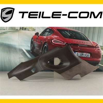 Revestimiento de pared lateral Porsche 911 997, cuero, cacao, IZQUIERDA Foto 1 de 3