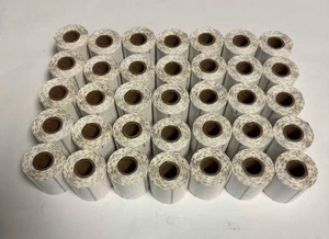 Lot of 35 Direct Thermal Labels 2" X 1.25" .75" Core w Timing Mark 280 Lb/roll - Picture 1 of 4