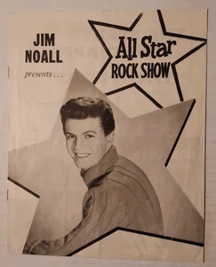 RARE Jim Noall Presents... All Star Rock Show Australian Program - Picture 1 of 5
