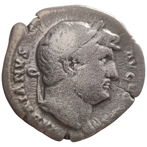 124-28 AD Hadrian AR Denarius Pudicitia Ancient Roman Empire Silver Coin Rome 7D - Picture 1 of 2