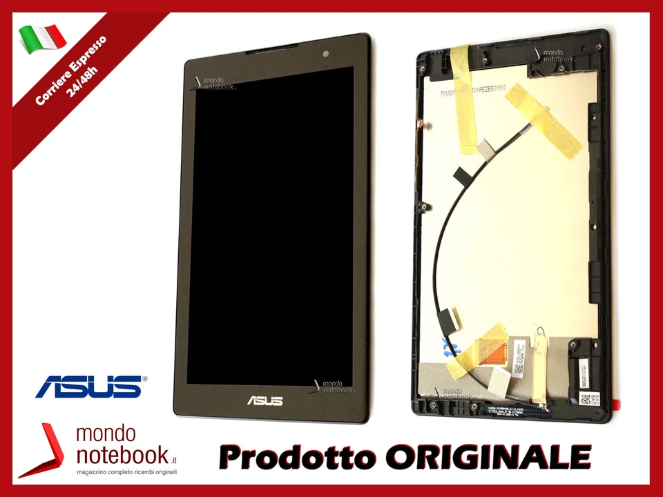 Display LCD con Touch Screen Originale Asus ZenPad C 7.0 Z170CG con Frame - Immagine 1 di 1
