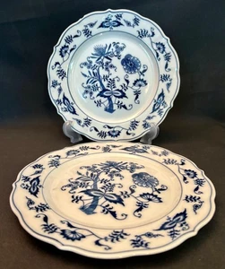 3 Pc. Vintage BLUE DANUBE SALAD PLATES Onion Japan Porcelain China - Picture 1 of 3