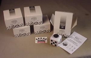 Fidget Cubes 5 Figet Toys NEW MIB Stress Anxiety ADHD Autism relief toy lot NOS - Picture 1 of 7