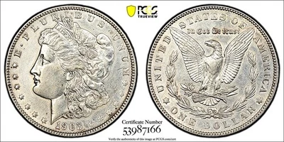 1903-P MORGAN PCGS GENUINE AU DETAILS / EXTREMELY RARE / HARD TO FIND - Image 1 of 4
