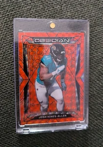 2024 Panini Obsidian - Josh Hines-Allen Orange 12/24 - Bild 1 von 2