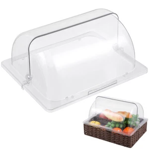Staubdicht Lebensmittel Abdeckung Arbeitsplatte Bäckerei Etui Keks Display Deckel Behälter - Bild 1 von 11