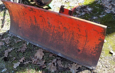Case Ingersoll 448 446 444 4018 4020 Arado de empuje delantero Dozer Hoja de nieve, 54" Foto 1 de 4