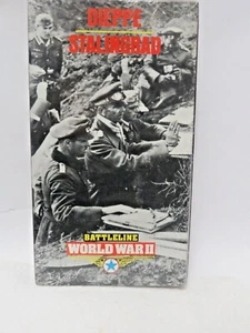 1963 Battleline WW II Time Life VHS Dieppe & Stalingrad New Factory Sealed - Picture 1 of 7