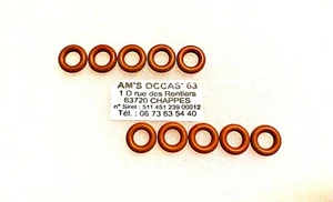 10 JOINTS INJECTEURS POUR BOSCH EV1 / EV6 MONTAGE ( MOTEUR 5 CYLINDRES ) AUDI... - Imagen 1 de 3