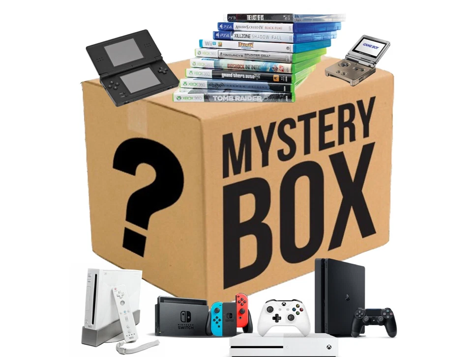 videospiel mystery box ( BESCHREIBUNG LESEN ) - Bild 1 von 1
