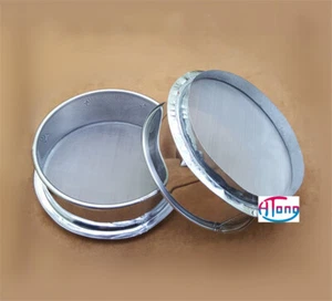 Lab Test Sieve Dia. 10cm Stainless Metal Wire Mesh Filter Various Mesh Count - Picture 1 of 12