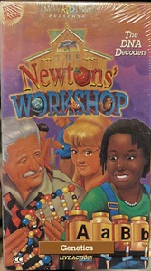 Moody Kid's Video präsentiert The Newton's Workshop Genetics VHS The Dna Decoder - Bild 1 von 1