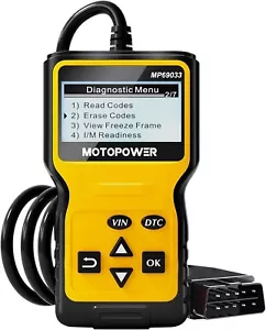 Escáner OBD2 para automóvil MOTOPOWER MP69033 lector de códigos de falla del motor escáner - Imagen 1 de 7