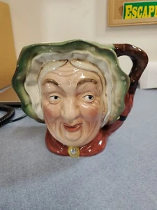 Beswick England "Sairey Gamp" Character /Toby  Jug Woman # 371 Made in England - Picture 1 of 6