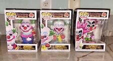 3pc Set FUNKO Pop Killer Klowns From Outer Space Spikey Shorty Jumbo 931 932 933