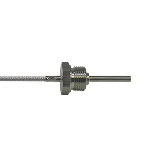 SENSOR DE ROSCA G1/2" A 400°C SENSOR DE TEMPERATURA SENSOR DE SEDA DE VIDRIO SELECCIONABLE - Imagen 1 de 1