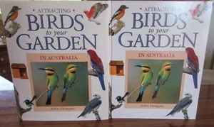Atracción de aves a tu jardín ~ John Dengate 1997 1er HbDj copia sin leer en MELB - Imagen 1 de 12
