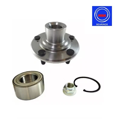 Front Wheel Hub & OEM (NSK) Bearing KIT Fit ACURA TSX 2009-2014 - Image 1 of 4