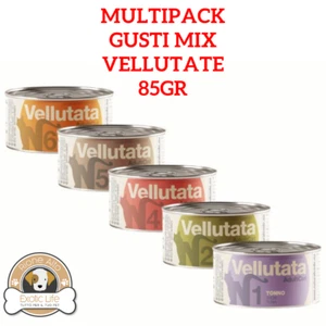 NATURAL CODE GATTO 85 GR VELLUTATA VARI GUSTI MIX MULTIPACK