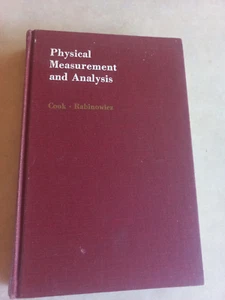 Physical measurement and analysis by Cook, Nathan H - Foto 1 di 6