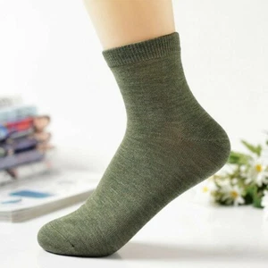 1 Pair Women Pure Silk Knitted Socks Casual Breathable Soft Sport Short Ankle - Picture 1 of 24