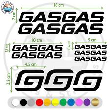 10 Pegatinas Gasgas Moto Vinilo Vinyl Compatible Stricker Pegatina Gas Gas