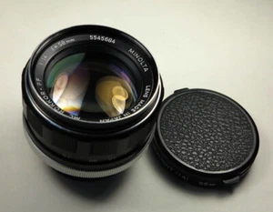 ✅Serviced✅ Minolta MC Rokkor-PF 58mm f1.4 5545684 Sony Olympus Fuji micro 4/3 - Picture 1 of 6