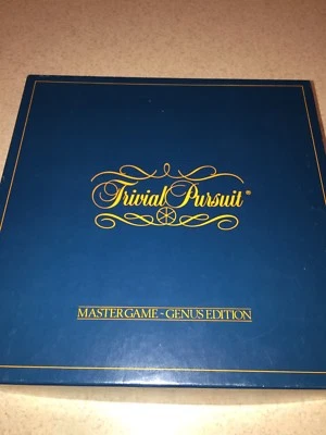 Vintage Original Trivial Pursuit 1981 Master Game Genus Edition #7 Complete - Image 1 of 4