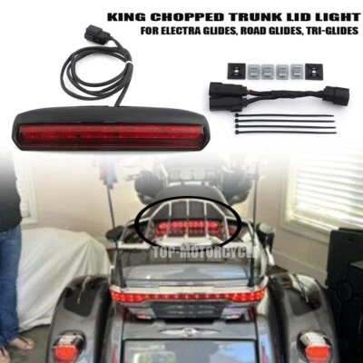 Motorcycle Rear Trunk Lid LED Lights For Harley Tri Glide Ultra Classic FLHTCUTG - Image 1 of 4