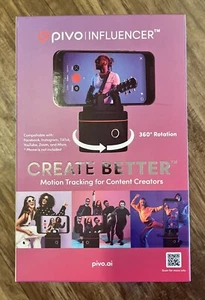 Brand New Pivo R1 Influencer With Rotation & Auto Tracking Black - Afbeelding 1 van 4