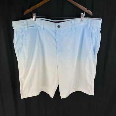 Foundry Mens 48 (47") Flex Flat Front Shorts Ombre Dip Dye JC Penney Stains - Image 1 of 4