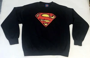 Neu! SUPERMAN Sweatshirt dunkelblau Jugend Large - Bild 1 von 1