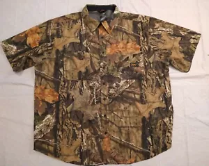 Walls Mens Realtree Camo Heavy L/S Button up Hunting/Shooting Shirt Size 3xr - Picture 1 of 12