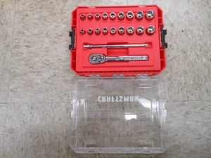 Craftsman 20 pc Sae/Metric 1/4" drive Mechanics Tool Set, 6pts - Picture 1 of 4