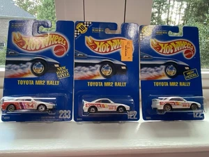 Hot Wheels Toyota MR2 Rally -- 3 car set - Picture 1 of 12