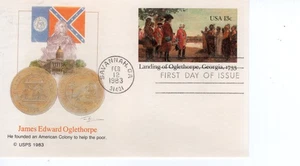 JAMES EDWARD OGLETHORPE -  1983 - FW912 - Picture 1 of 1