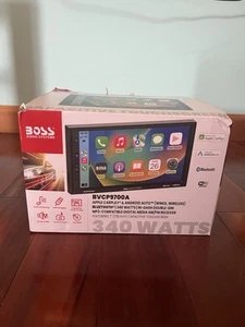 NUEVO BOSS Audio Systems BVCP9700A 2 Din Apple CarPlay Android Auto Coche Estéreo - Imagen 1 de 3