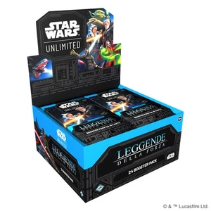 ASMODEE - STAR WARS UNLIMITED - LEGGENDE DELLA FORZA: BOOSTER IT (DISPLAY 24 BUS - Imagen 1 de 1