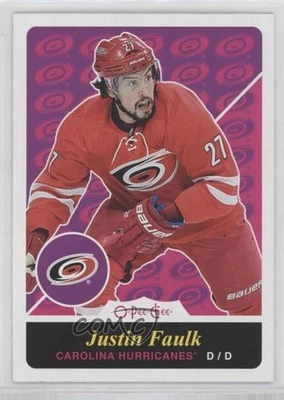 2015-16 O-Pee-Chee Retro Justin Faulk #442 - Image 1 of 2