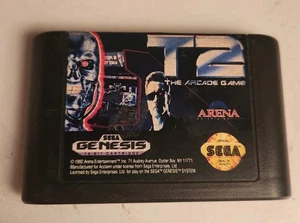 T2: The Arcade Game Sega Genesis Cart Only - Picture 1 of 2