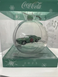 NEW 2025 M2 Machines Christmas Ornament  Coca-Cola 1969 Chevy Camaro - Picture 1 of 7