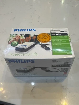 Proyector de bolsillo Philips Pico Pix PPX2340 nuevo con accesorios. Foto 1 de 4