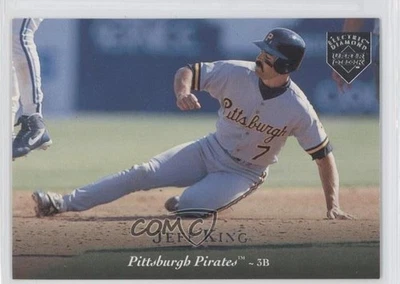 1995 Upper Deck Electric Diamond Silver Jeff King #384 - Image 1 of 2