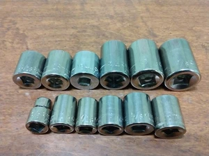 Craftsman Lot of 12 Sockets Marked "G" Various Sizes - Picture 1 of 15