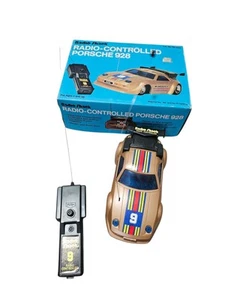 VINTAGE RADIO SHACK 60-3025 PORSCHE 928 RADIO CONTROL CAR & REMOTE “NOT Working” - Picture 1 of 5