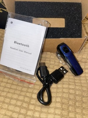 Auriculares inalámbricos Bluetooth TOORUN M26 V4.1 micrófono con cancelación de ruido azul Foto 1 de 4