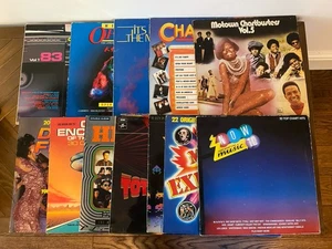VARIOUS ARTISTS - 12 X COMPILATION VINYL ALBUMS - ALL PICTURED JOB LOT - VG/VG - Picture 1 of 15