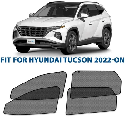 Car Shades for Side Windows Sunshade Protector for 2022-2026 Hyundai Tucson - Image 1 of 4